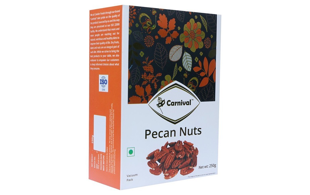 Carnival Pecan Nuts    Box  250 grams